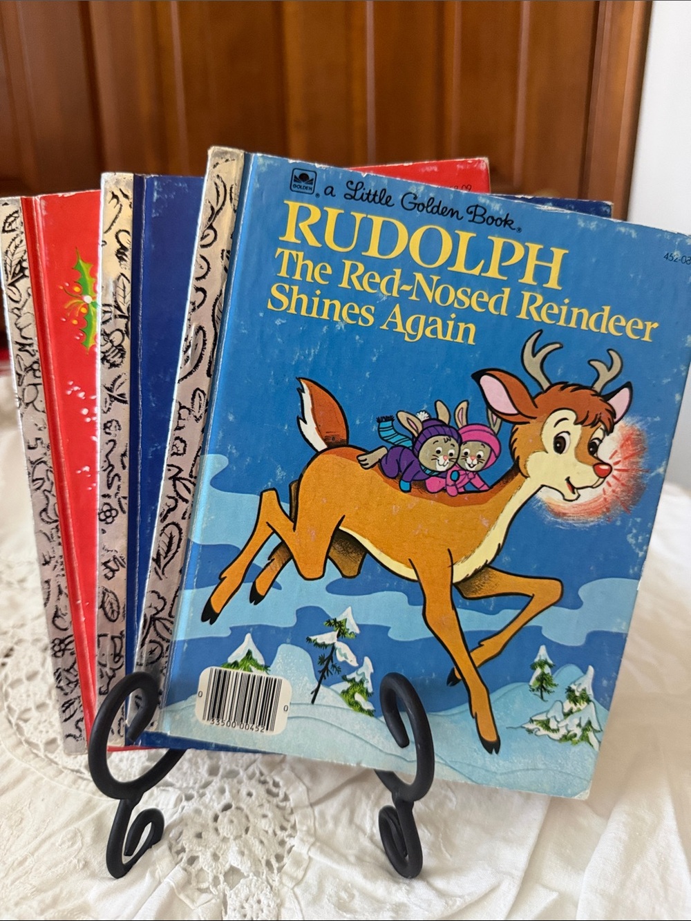 Little Golden Book Bundle of 3 Vintage Holiday Books